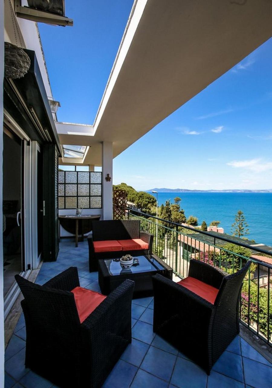 Terrace Sea View Apartment Porto Santo Stefano  Luaran gambar